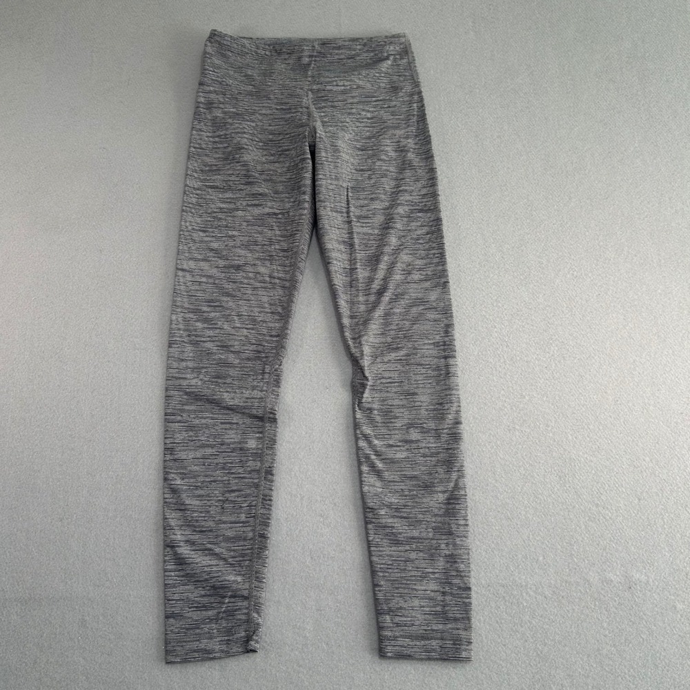 Lululemon Leggings Womens 2 Grey Space Dye Heathered Align High Rise Yoga Pants
